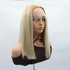 BRIELLE - Lace Front Platinum Blonde Straight Wig - by Queenie Wigs