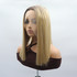 PARIS - Lace Front Light Blonde with Dark Roots Straight Wig - by Queenie Wigs