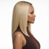 PARIS - Lace Front Light Blonde with Dark Roots Straight Wig - by Queenie Wigs