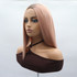 KITTY - Lace Front Dusty Pink with Dark Roots Straight Wig - by Queenie Wigs