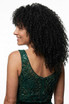 DEE - Lace Front Black Spiral Curls Short Wig - by Queenie Wigs