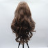 DAWN - Lace Front Medium Brown with Blonde Highlights Long Wavy Wig - by Queenie Wigs