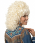 DELUXE Dolly Blonde Country Curls Heat Resistant Costume Wig - by Allaura