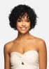 ARON - 100% Remi Human Hair 10 INCH SHORT WAVY LAYERS - by Vivica Fox - NATURAL