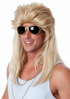 Mullet - 80's Mudflap Blonde Mullet Wig