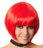 Bob Wig - Red Bob Costume Wig