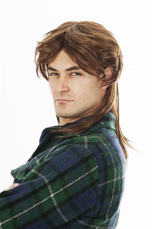 Wig - Rock God Dark Brown main image 0