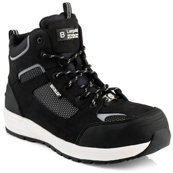 Buckler Boots BAZ Safety Lace Boot - Black - UK 8 / EU 42 (BAZBK-08)