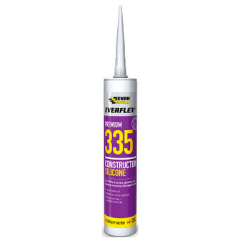 Everbuild Silicone 335 Brown 295ml (335BN)