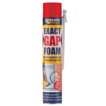 Everbuild Exact Gap Expanding Foam 750ml