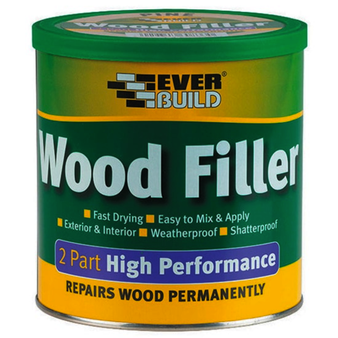 Everbuild 2 Part High Performance Wood Filler Mahogany 1.4kg (2PMAH14)