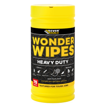 Everbuild Heavy Duty Wonder Wipes 75 Pieces (WIPEHD75)