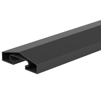 Fencemate Dura Post Capping Rail 65mm x 2440mm Anthracite Grey (808265A)