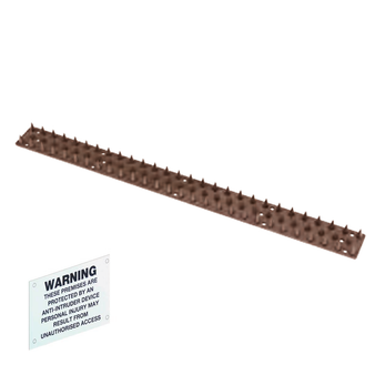 FenceMate Fence Deterrent Spikes Brown 45 x 450mm (10 Pack) (B7155003)