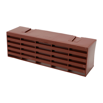 Timloc Airbrick Plastic Brown - 215 x 69 x 60mm (20 Box) (LOC1201ABBR)