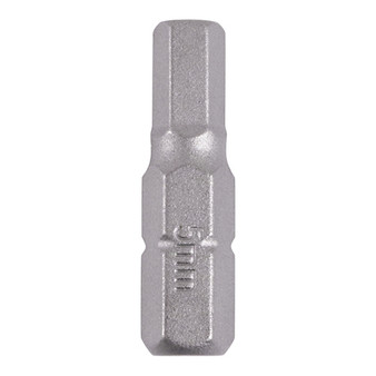 Timco Hex Driver Bit S2 Grey - 5.0 x 25 (2 Pack) (5HX25GB) IMAGE