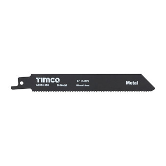 Timco Reciprocating Saw Blades Metal Cutting Bi-Metal - S922BF (5 Pack) (A3013-150) IMAGE