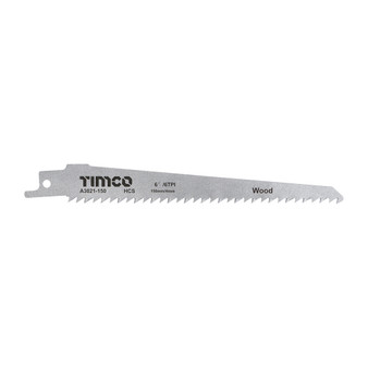 Timco Reciprocating Saw Blades Wood Cutting High Carbon Steel - S644D (5 Pack) (A3021-150) IMAGE