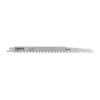 Timco Reciprocating Saw Blades Wood Cutting High Carbon Steel - S1542K (5 Pack) (A3035-240) IMAGE