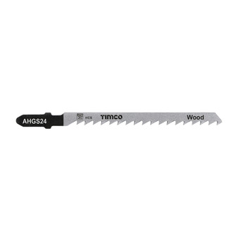 Timco Jigsaw Blades Wood Cutting HCS Blades - T244D (5 Pack) (AHGS24) IMAGE