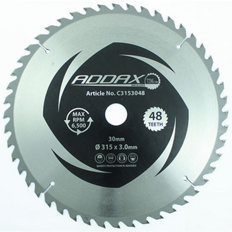 Addax Circular Saw Blade Trimming/Crosscut Medium/Fine - 150 x 20 (40 Teeth) (1 Pack) (C1502040)