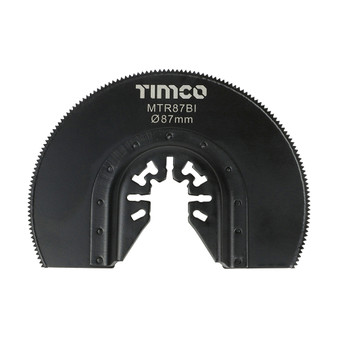 Timco Multi-Tool Radial Blade For Wood / Metal Bi-Metal - Dia. 87mm (1 Pack) (MTR87BI) IMAGE