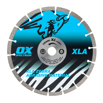 OX Tools Trade XL Abrasive Diamond Blade - 230mm (22.23mm Bore)