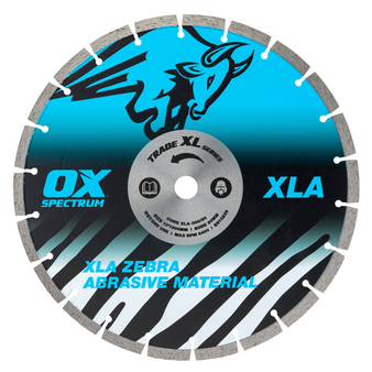 OX Tools Trade XL Abrasive Diamond Blade - 300mm (20mm Bore)