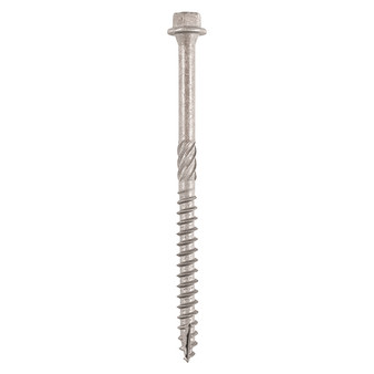 Timco Stainless Steel Timber & Landscaping Hex Head Screws - 6.7 x 125mm ( 25 Pack )