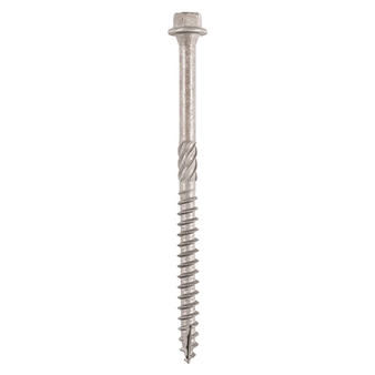 Timco Stainless Steel Timber & Landscaping Hex Head Screws - 6.7 x 200mm ( 25 Pack ) (200INDEXSST)