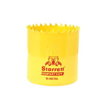 Starrett Bi-Metal Fast Cut Holesaw - 44mm