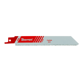 Starrett No.30 Carbide Grit Multi-Purpose Tapered Reciprocating Saw Blade - 152mm