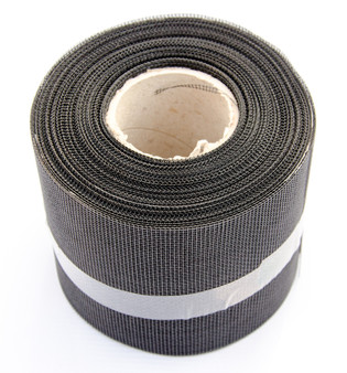 Fly Screen PVC Insect SOFFIT Mesh (Black) - 100mm x 30m Roll (FLY007)