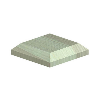 Fencemate Basic Square Finial Post Cap - 75mm (Pressure Treated) (B728075G)