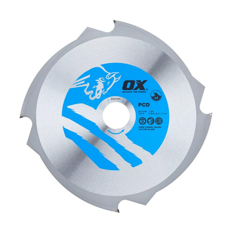 OX Ulimate Cement Circular Saw Blade Polycrystalline Diamond 235 x 30mm - 6 Teeth (1 Unit)