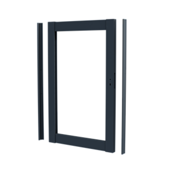 DuraPost Adjustable Aluminium Gate Frame - 1765 x 1300mm (Anthracite Grey) (B814100A)