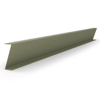 DuraPost 150mm GFRP Gravel Z Board - 3000mn (Olive Grey) (B812300G)