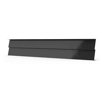 DuraPost 300mm GFRP Gravel Z Board - 2400mm (Anthracite Grey) (B822240A)