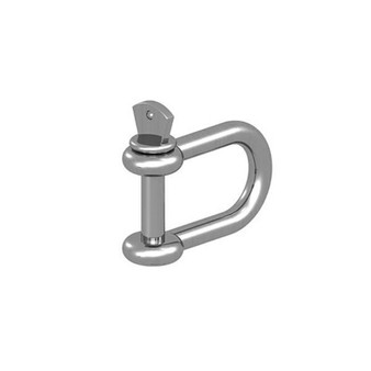 BZP Steel Dee Shackles for Wire Rope & Chain - 16mm (20 Pack) (B2250162)