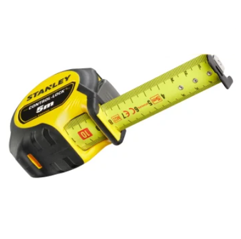 Stanley Control-Lock Pocket Tape - 5m (Metric only) (STA037231)