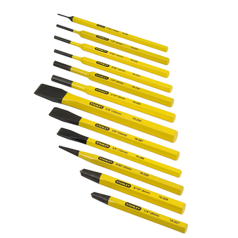 Stanley Punch & Chisel Set (12 Piece) (STA418299)