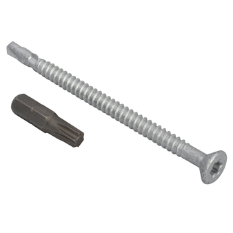 ForgeFix TechFast Timber to Light Section Steel Roofing Screws - 5.5 x 85mm (50 Pack) (FORTFCL5585)