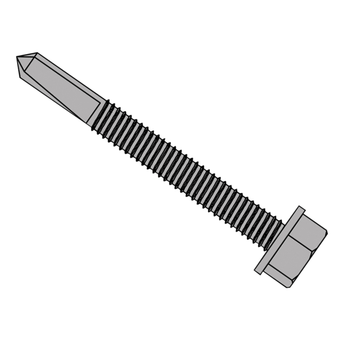 ForgeFix TechFast Metal Roofing Panel to Steel Hex Head Screws (No.5 Tip) - 5.5 x 100mm (100 Pack Box) (FORTFH55100H)