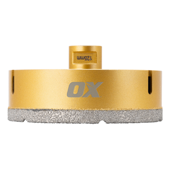 OX Tools Spectrum M14 Dry Cut Diamond Tile Drill - 125mm (MTD-125)