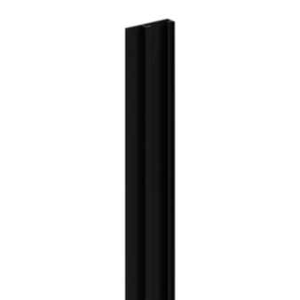 DuraPost Steel U Channel Cover Strip - 2100mm (Black) (B8068213)