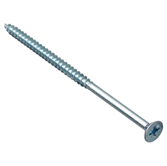 ForgeFix Multi-Purpose Single Thread Countersunk Screws (Zinc Plated) - 5 x 100mm (100 Pack Box) (FORMPS5100ZP)