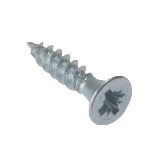 ForgeFix General Purpose Twin Thread Countersunk Screws (Zinc Plated) - 13 x 3mm (200 Pack Box) (FORCSK124Z)