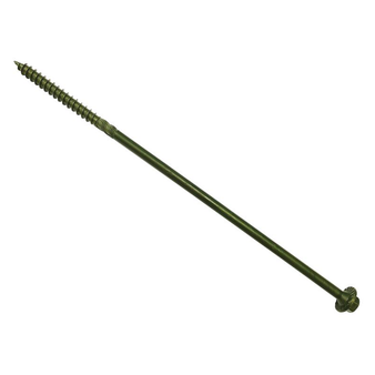 ForgeFix Spectre Hex Head TimberFix Screws (Green Ruspert) - 6.3 x 250mm (50 Pack Box) (FORSPETF250G)