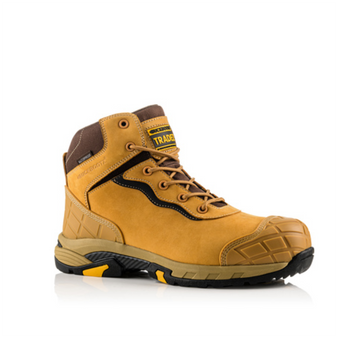 Buckler Tradez Blitz S3 SRC Waterproof Lace Safety Boots - UK 11 / EU 45 (Honey)  (ZBLITZHY-11)