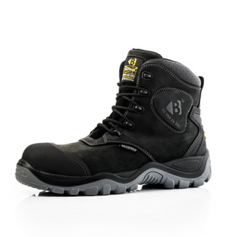 Buckler Bang Guardz S3 HRO AN SRC Waterproof Lace Safety Boots - UK 10 / EU 44 (Black) (BSH012BK-10)